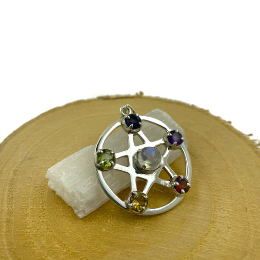 Colgante Element Star de plata